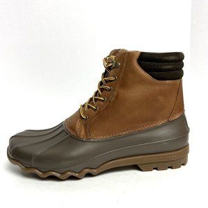 Sperry Mens Avenue Duck Boot Waterproof Tan Size 12 M
